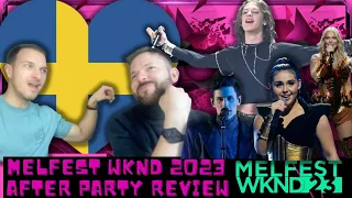 MELFEST WKND 2023 |  MAIN PARTY REVIEW |  🇳🇴 🇸🇪  🇵🇱 🇷🇸 EUROVISION 2023 | EUROVISION 2023 REACTION