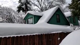 Digging Out of the Historic Thanksgiving Snowstorm (Crestline, California - November 30, 2019)