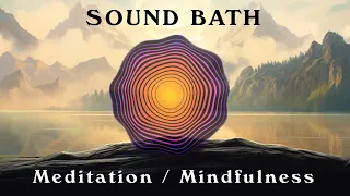 Meditation Sound Bath | Mindfulness | 15 Minutes