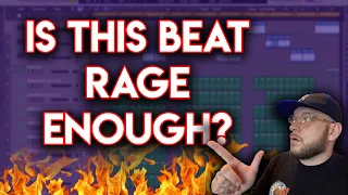 How to make a Rage Type Beat in Logic Pro X | Making a beat from scratch in Logic