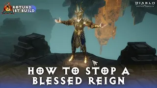 Diablo Immortal - How To Stop A Blessed Reign | Warden Made Useless