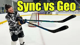 Bauer Nexus Sync vs Geo Hockey Stick Review - Which is better