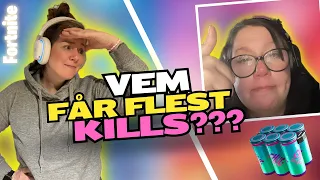 VEM FÅR FLEST KILLS I FORTNITE *ZERO BUILD* Freigard VS Emle