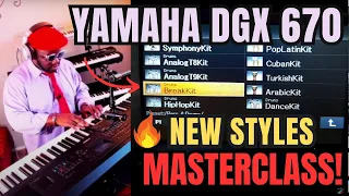 New Style Marathon on Yamaha DGX 670