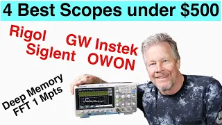 Top 4 Oscilloscopes under $500