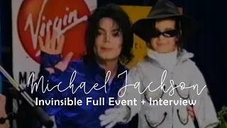 Michael Jackson Invinsible Full Event + Interview (2001) with Timestamps