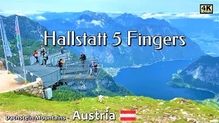 FIVE FINGERS HALLSTATT - DACHSTEIN Glacier - AUSTRIA - Hallstatt 5 fingers - Krippenstein Seilbahn