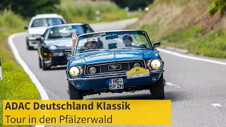 Klassiker entdecken die Pfalz: Zweiter Tag der ADAC Deutschland Klassik 2022