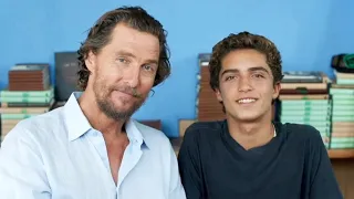 Matthew McConaughey's Son Levi Looks Just Like Him in RARE Appearance