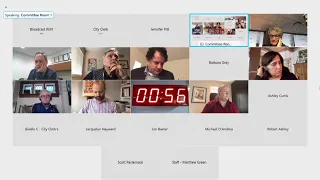Infrastructure and Environment Committee - January 11, 2021