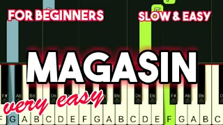 ERASERHEADS - MAGASIN | SLOW & EASY PIANO TUTORIAL