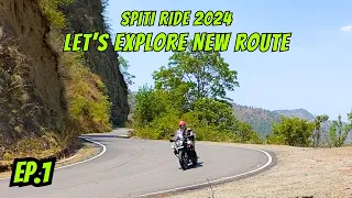 Spiti Ride 2024 | EP. 1 | Let's Explore New Route | Rideon with jagjit