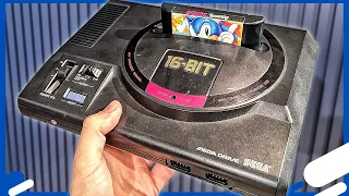 A Qualidade MILAGROSA Do Meu MEGA DRIVE!