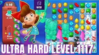 Candy Crush Soda Saga Ultra Hard Level 1117 || 2 Stars 🌟🌟