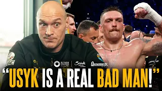 "Usyk is a real BAD MAN!" Tyson Fury explains in depth TWO key reasons why he will become Undisputed