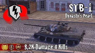 STB-1  |  8,2K Damage 4 Kills  |  WoT Blitz Replays