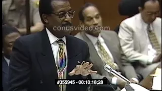 OJ Simpson Trial - March 28th, 1995 - Part 3 (Last part)