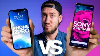 iPhone 12 Pro vs Sony Xperia 1 II! | VERSUS