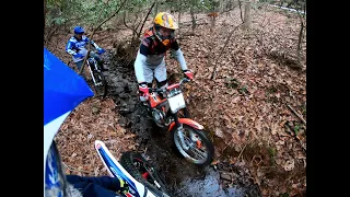 Beginner Trials Training, Uncle Ron 2 with Ash Montesa Cota 4RT