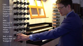 Demo of the Bach Organ at the Thomaskirche in Leipzig, Germany