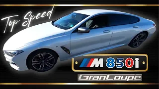 BMW M850I Gran Coupe Top Speed on Autobahn 💥