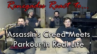 Renegades React to... Assassin's Creed Meets Parkour in Real Life + Behind the Scenes