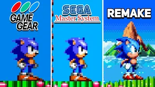 Sonic Chaos (1993) GameGear vs SEGA Master System vs Remake (Which One is Better?)