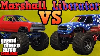 Marshall VS Liberator! - GTA online guides
