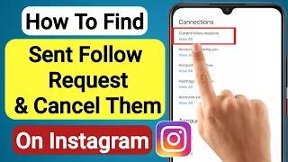 How to check Sent Request on Instagram 2023 | How To Cancel Instagram Sent Request After New Update