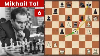 Tal vs Tolush - Tal Scatenato Gioca Come Fritz! | Partite Commentate di Scacchi - Mikhail Tal