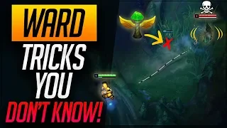 Ward and Vision TRICKS That Will INSTANTLY IMPACT YOUR Games! | League of Legends Guides