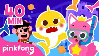 Petak Umpet bersama Bayi Hiu dan lain-lain | Kumpulan Film & Kartun Anak | Pinkfong Baby Shark