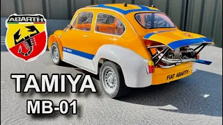 Beautiful! Tamiya MB-01 Fiat Abarth First Run & My Thoughts