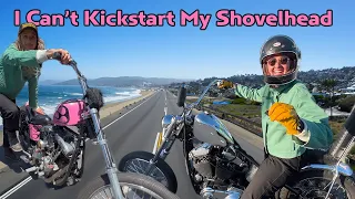 California Choppers ride the coast... & I got a new Shovelhead!