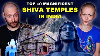 10 Magnificent Lord SHIVA Temples in India REACTION and REVIEW