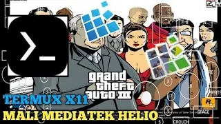 GTA lll - Termux-X11 Exagear Wine 4.0 Virgl Mali Mediatek Helio PC Emulator