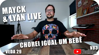 MAYCK e LYAN - LIVE QUE ME DERRUBOU O EMOCIONAL - VEDA 29 KiCanto Vlog 83