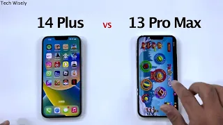 iPhone 14 Plus vs 13 Pro Max - SPEED TEST