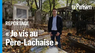 «J'y habite et je suis heureux» : Benoît Gallot, l'homme qui vit dans le cimetière du Père-Lachaise