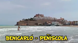 PASEO POR LA PLAYA ENTRE BENICARLÓ Y PEÑÍSCOLA🌞 🌊 [MAYO 2023]