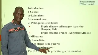 La Première Guerre Mondiale (1914-1918)