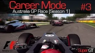 F1 2013 | Career Mode: Australia Race [S1 R1]