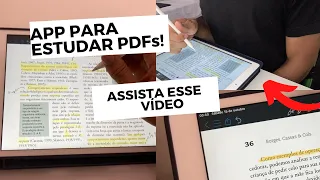 O MELHOR APP PARA LEITURA DE PDFs! (COLLANOTE) | STUDY AUGUSTO