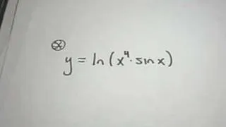 Derivatives of Logarithmic Functions - More Examples