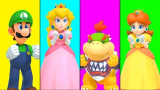 【スーパーマリオパーティ】マリオパーティカメックのゴージャスタワーピーチVsデイジーVsルイージVsクッパJr.(COM最強 たつじん)