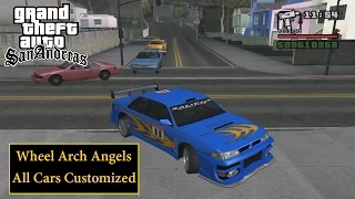 GTA San Andreas: All Wheel Arch Angels Cars