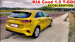 2023 KIA Ceed 1.5 T-GDi acceleration 0-100, 1/4 mile, 60-100, 80-120 | facelift | FWD | GPS results