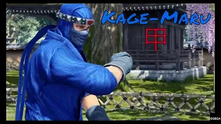 👊 Virtua Fighter 5: Ultimate Showdown - Kage-Maru 甲 [Combos] 影丸 コンボ #バーチャファイター #vf5