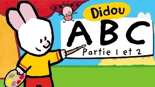 Apprendre l'Alphabet avec Didou | A à Z (Partie 1 et 2) HD , plus 🎨 ici ⬇⬇⬇