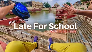 Late For School Parkour POV | With Indian Taste | Best Indian Parkour | Flyingmeenaboi 2022